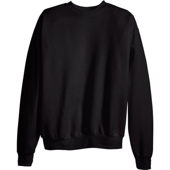 Men's Ecosmart Fleece Sweatshirt, Cotton-blend Pullover, Crewneck Sweatshirt - Picture 4 of 6